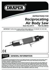 Draper ABSSG Instructions For