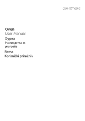 Beko CSM 57100 G User Manual