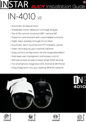 Instar IN-4010 v2 Quick Installation