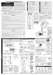 Hitachi RAS-SX10CCT Installation Manual