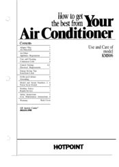 Hotpoint KMS06 Use And Care Manual