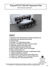 Polycom OTX 300 HD Placement Instructions