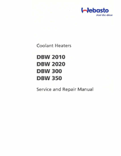 Webasto DBW 350 Service And Repair Manual
