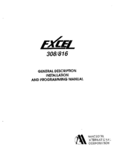 Macrotel Excel 308 Installation And Programming Manual