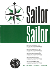 Sailor T2031 Instruction Book