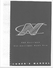 Correct Craft Ski Nautique Open Bow Owner's Manual
