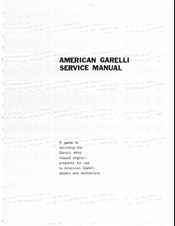 Garelli 49cc Service Manual