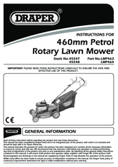 Draper LMP463 Instructions Manual
