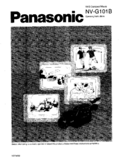 Panasonic NV-G101B Operating Instructions Manual