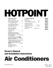 Hotpoint HSV07 Owner's Manual And Installation Instructions