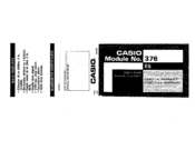 Casio 376 User Manual