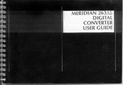 Meridian 263 delta sigma User Manual