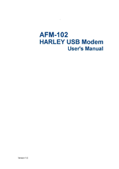 Abocom AFM-102 User Manual