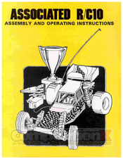 Associated Electrics RC10 Worlds Car Kit Assembly And Operating Instructions Manual
