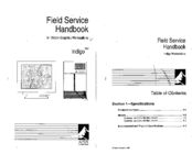 Indigo W-4DRPCEG Service Handbook