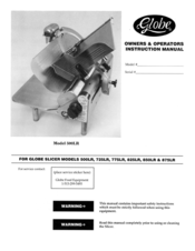 Globe 500LR Owner's Manual