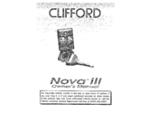 Clifford Nova III Owner's Manual