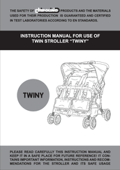 Chipolino Twiny Instruction Manual