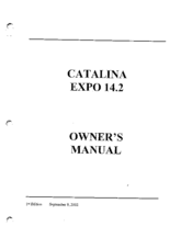 Catalina Expo 14.2 Owner's Manual