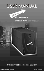 DirectUPS Vesta Pro 600 User Manual