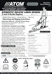 Atom 63026 Operator Owner's Manual