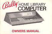 Bally HLC Owner's Manual
