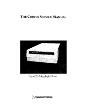 Corvus systems 20MB Service Manual