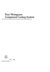 GE Monogram ZEW155N User Manual