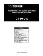 Zojirushi CV-DYC40 VE Hybrid Water Boiler and Warmer