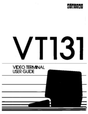 DEC VT131 User Manual