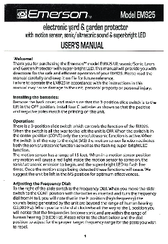 Emerson EM925 User Manual