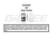 Gionee G5 User Manual