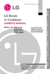 LG AS-W126 series Owner's Manual