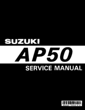 Suzuki 1998 AP50W Service Manual