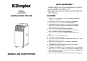 Dimplex GDC10CWB Instruction Manual