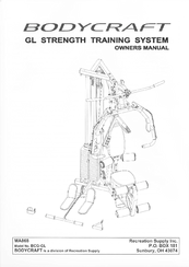Bodycraft BCG-GL Owner's Manual