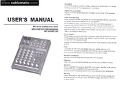 Cablematic Me502 User Manual