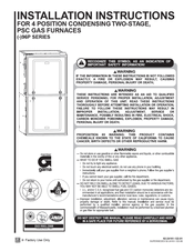 Rheem 96P Series Installation Instructions Manual
