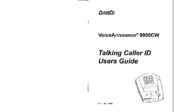 ClassCo VoiceAnnounce 9900CW User Manual