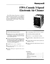 Honeywell F59A User Manual