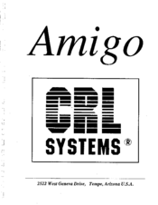 CRL Systems Amigo User Manual