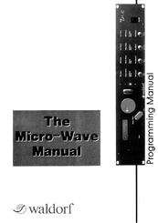 Waldorf Micro-Wave Programming Manual