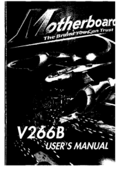 Conrad V266B User Manual