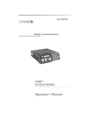 Ericsson GE FMD LBI-38609A Operator's Manual