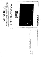 Harrison SP12 Handbook
