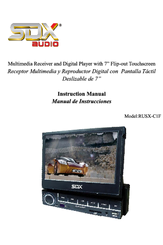 SDX Audio RUSX-C1F Instruction Manual