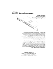 Paia 9601RMC Assembly And Using Manual