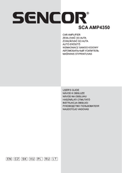 Sencor SCA AMP4350 User Manual