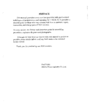 PGO T-Rex 50 Service Manual