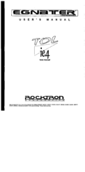 Egnater TOL ie4 User Manual